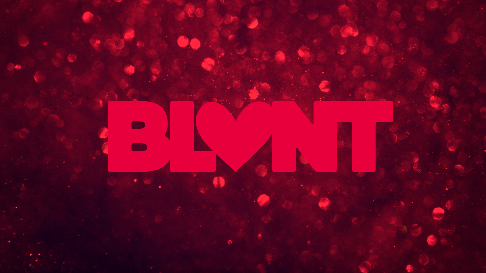 BLVNT glitter logo variant