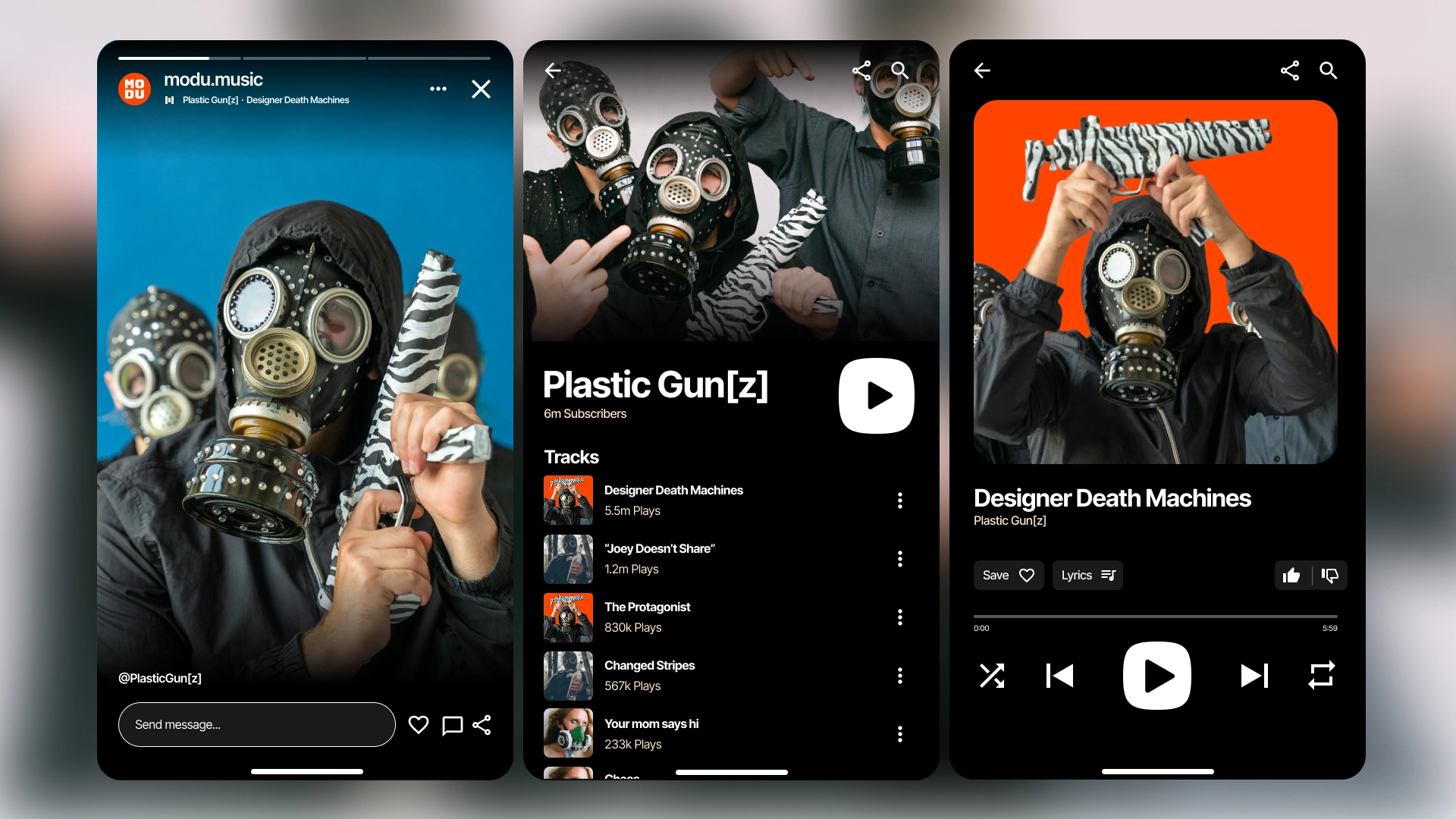 Creator’s audience ideal action lifecycle, artist, go to profile, listen